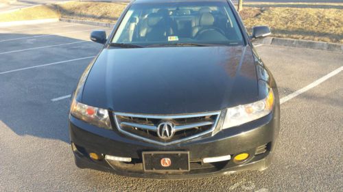 2007 acura tsx sunroof htd leather nav automatic