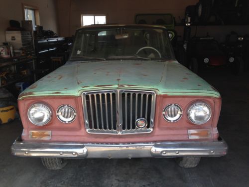 1963 jeep wagoneer barn find all original!