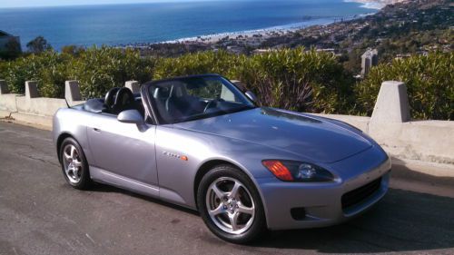 2003 honda s2000 base convertible 2-door 2.0l gray &#034;very good condition&#034;