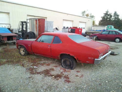 1972 chevrolet nova base coupe 2-door 6.6l