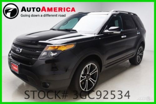 We finance! 19431 miles 2013 ford explorer sport turbo 3.5l v6 24v premium