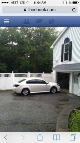 2012 subaru legacy 2.5i premium sedan 4-door 2.5l