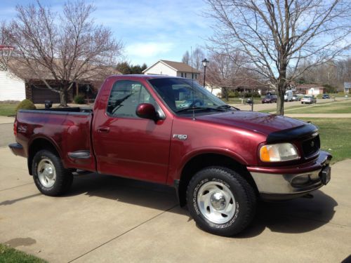 1997 ford f-150 xlt standard cab pickup 2-door 4.6l