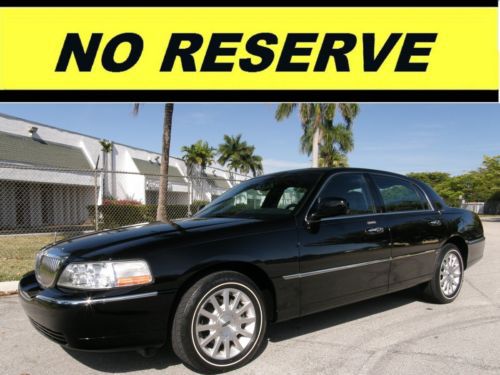 2006 lincoln town car signature,black limo,see video,warranty,no reserve