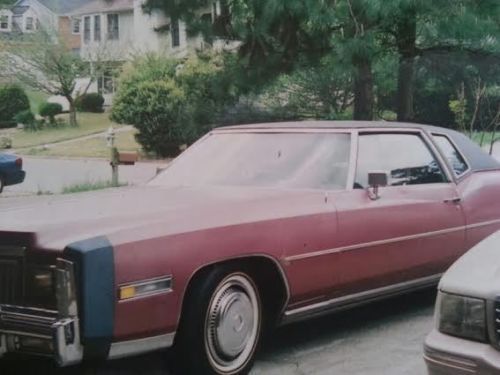 1975 cadillac eldorado base coupe 2-door 8.2l