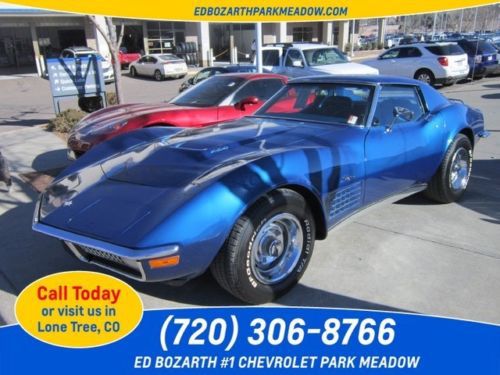 1971 chevrolet corvette stingray 454