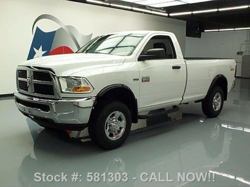 2011 dodge ram 2500 regular cab 4x4 hemi long bed 31k texas direct auto