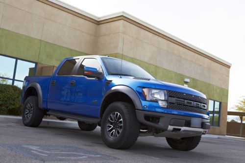 2012 ford f150 6.2 svt raptor 4x4 - crew cab, x-liner, factory warranty