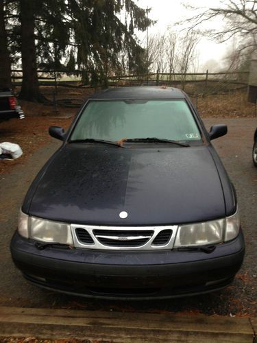 2001 saab 9-3 base hatchback 4-door 2.0l low miles! mechanic's special!