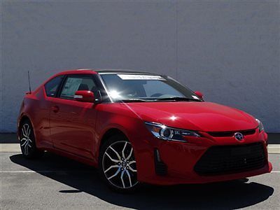 2dr hb auto scion tc new hatchback automatic gasoline 2.5l i-4 absolutely red