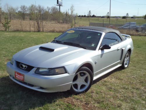 2004 silver ford mustang gt convertible low miles clean manager special