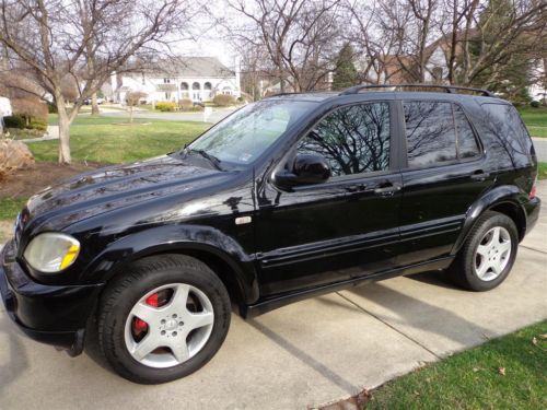 2001 mercedes-benz ml55 amg base sport utility 4-door 5.5l