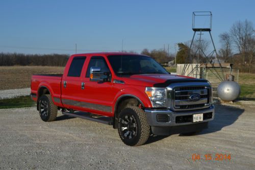 2011 ford f-250 super duty xlt crew cab pickup 4-door 6.2l