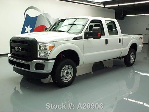 2012 ford f-250 crew fx4 4x4 6.2l v8 6-passenger 45k mi texas direct auto