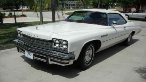 1975 buick lesabre custom convertible 2-door 7.5l