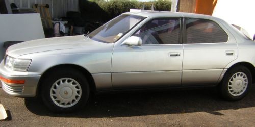 1990 - lexus - ls 400 - lots of miles - needs work - eng smokes - used to start