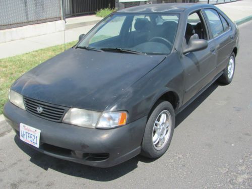 1999 nissan sentra gxe sedan 4-door 1.6l