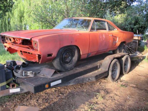 1970 plymouth road runner rolling chassis project car