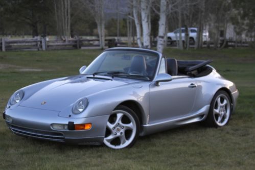 77/98 porsche carrera 911 convertible