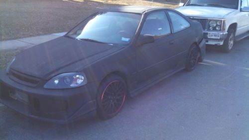 2000 honda civic ex coupe m/t w/body kit