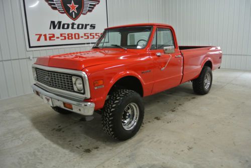 1972 chevrolet k20 4x4 4 speed