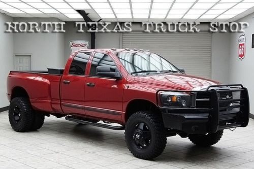 2006 dodge ram 3500 diesel 4x4 dually 6-speed lifted quad cab slt texas truck