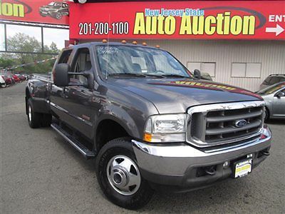 04 f-350 drw diesel 6.0l v8 4x4 4wd super crew cab 4dr lariat pre owned dully