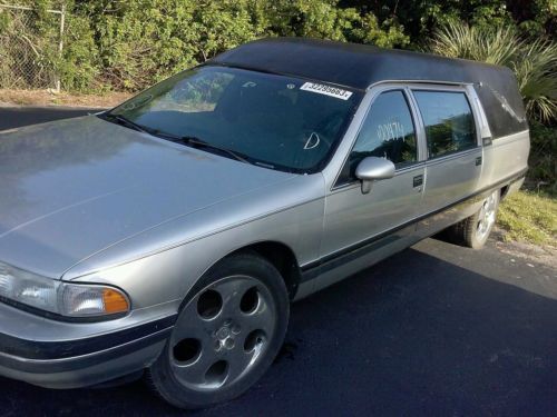 Buick roadmaster hr hearse 1993 nice chrome rims