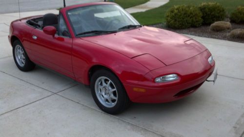 1992 mazda miata mx-5 mx5 5 speed original 34,500 miles