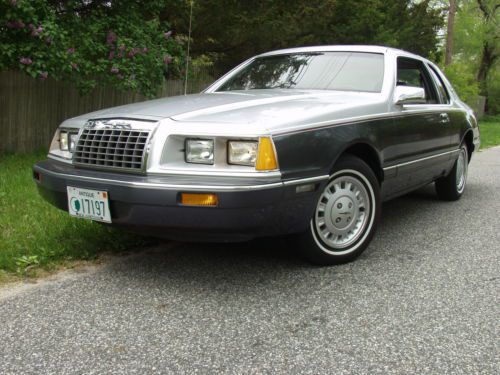 1984 ford thunderbird elan sedan 2-door 5.0l