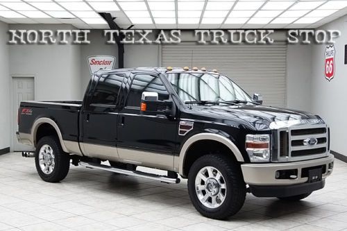 2009 ford f350 diesel 4x4 srw short bed heated leather rear camera tailgate step