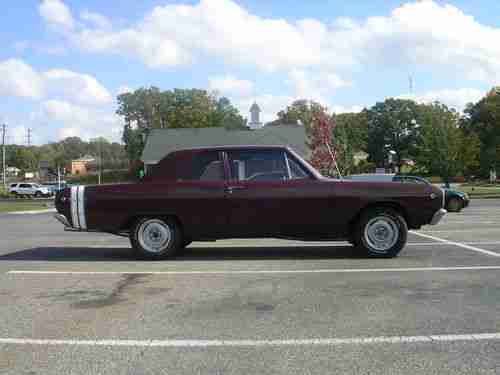 1968 DODGE DART 2-DOOR POST 440/727/8.75, US $7,000.00, image 4