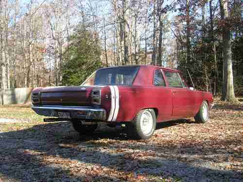 1968 DODGE DART 2-DOOR POST 440/727/8.75, US $7,000.00, image 9