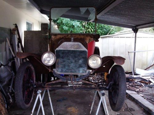 1915 brass model t touring unrestored