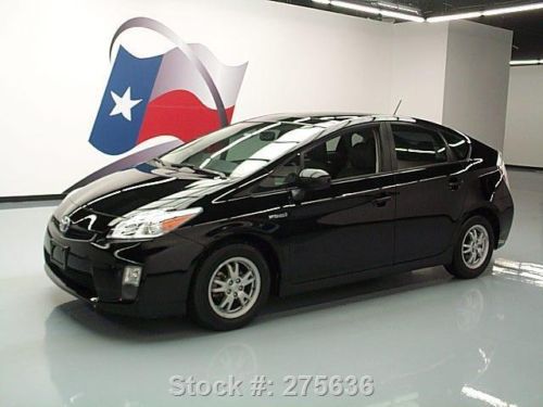 2011 toyota prius iv htd leather sunroof solar roof nav texas direct auto