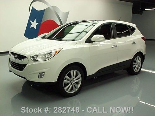 2011 hyundai tucson limited pano roof nav rear cam 31k texas direct auto