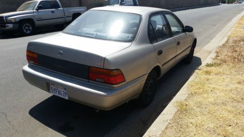 1993 Toyota Corolla Base Sedan 4-Door 1.8L (VIDEO DEMO of walk around and drive), image 3