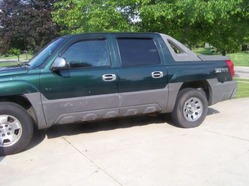 2002 chevrolet avalanche 1500 base crew cab pickup 4-door 5.3l