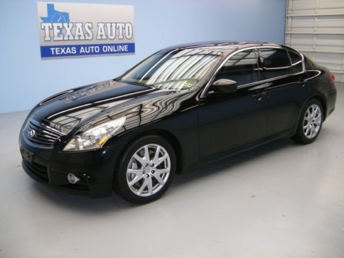 We finance!!!  2011 infiniti g37 sport sedan roof nav heated leather texas auto