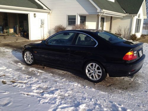 2002 bmw 330ci black on black sharp!!!