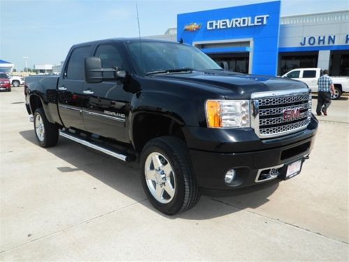 Denali diesel no reserve 2500hd crew cab z71 4x4 4wd navigation chrome wheels