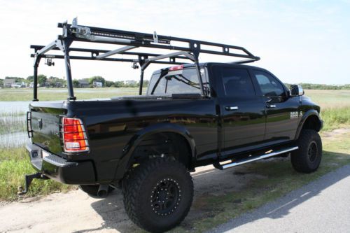 2014 Dodge Ram 2500 Cummins 6.7L Turbo Diesel Lifted 4x4 Winch Heavy Duty Black, US $57,500.00, image 21