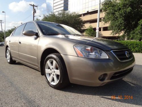 2004 nissan altima 2.5s tx no rust drives great clean title&amp;carfax no aciidents