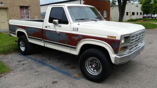 1985 FORD F-250 4x4, 351 Standard Cab 8ft Bed 3/4 Ton Reliable Dependable Truck, image 4