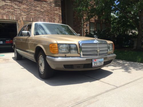 1984 Mercedes Benz 500SEL EURO MODEL!!! Needs a loving home and TLC., image 3