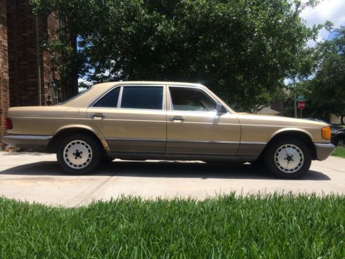 1984 Mercedes Benz 500SEL EURO MODEL!!! Needs a loving home and TLC., image 4
