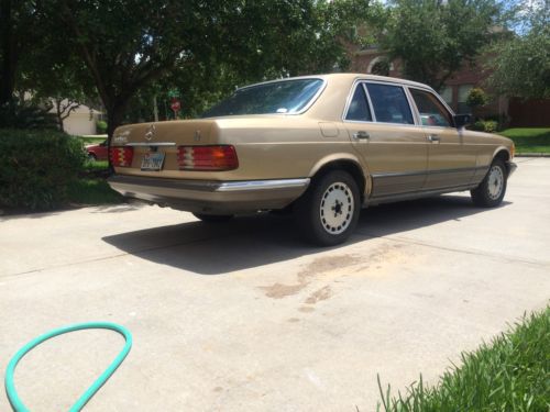 1984 Mercedes Benz 500SEL EURO MODEL!!! Needs a loving home and TLC., image 5