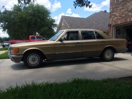 1984 Mercedes Benz 500SEL EURO MODEL!!! Needs a loving home and TLC., image 7