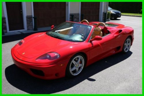 2003 spider f1 used 3.6l v8 40v automatic premium