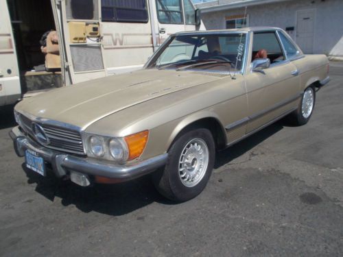 1972 mercedes 350 sl no reserve